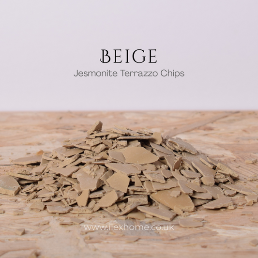 Beige Jesmonite Terrazzo Chips