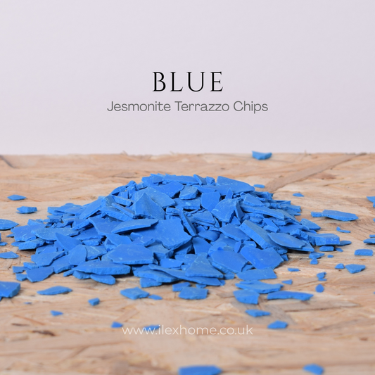 Blue Jesmonite Terrazzo Chips