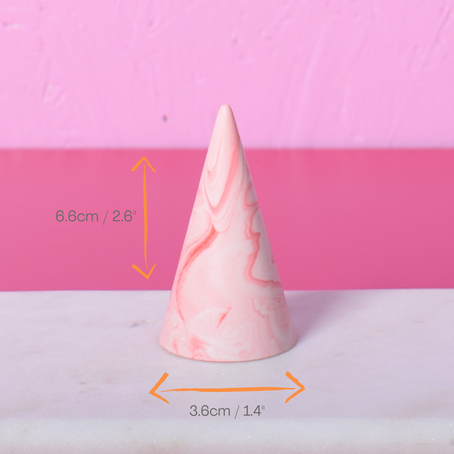 Pink Ring Holder