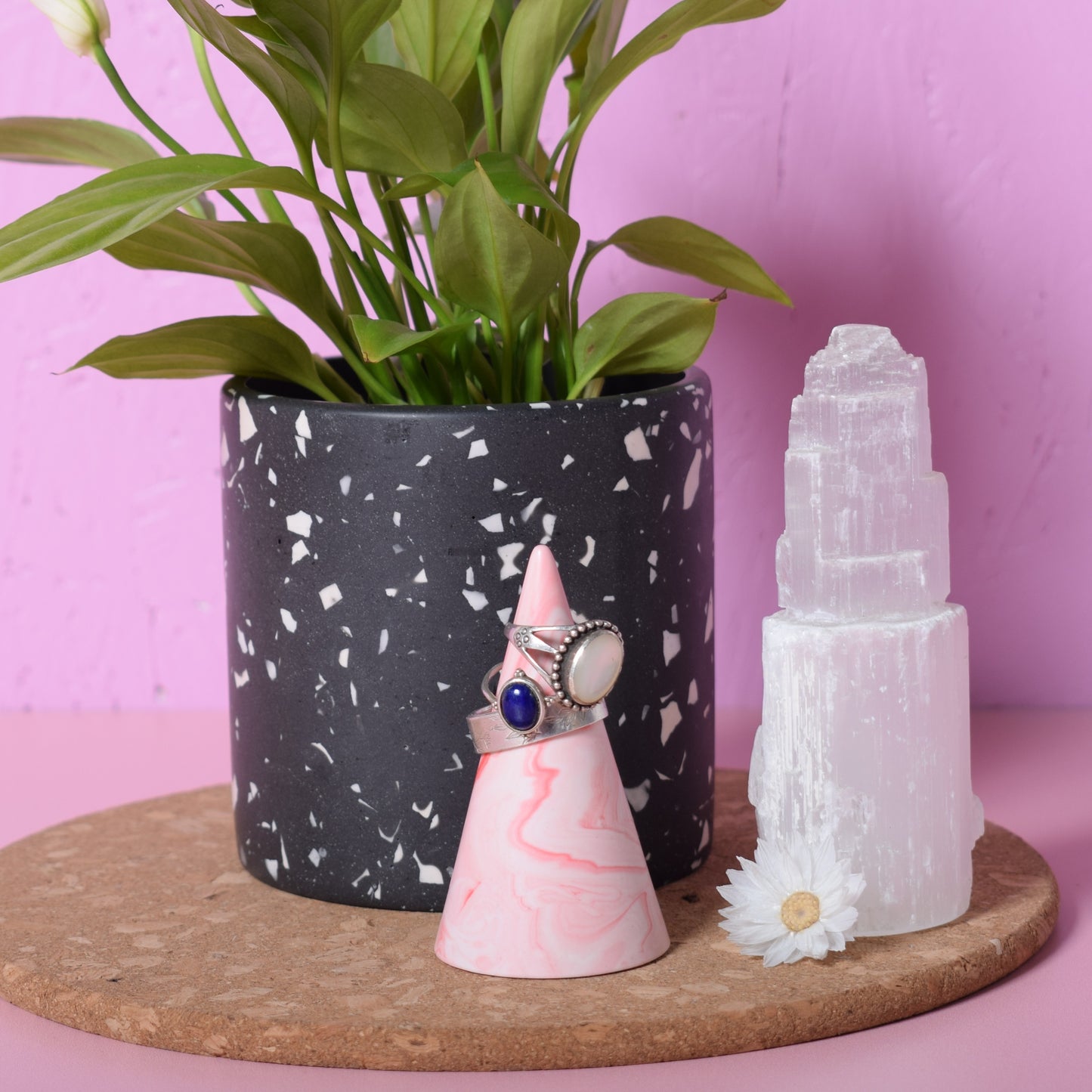 Pink Ring Holder