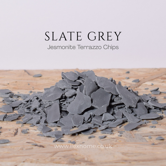 Slate Grey Jesmonite Terrazzo Chips